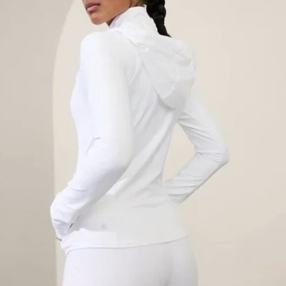 NWTs - Athleta White “Interval” Jacket - Medium - Picture 3 of 16
